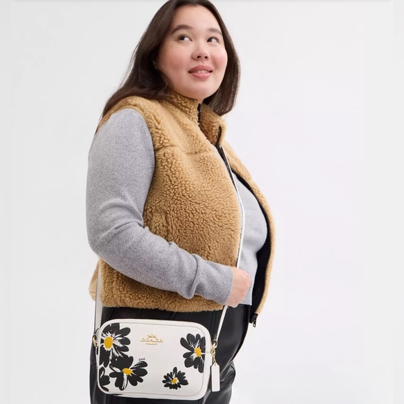 Coach Jamie Camera Bag With Floral Print - Picture 4 of 8